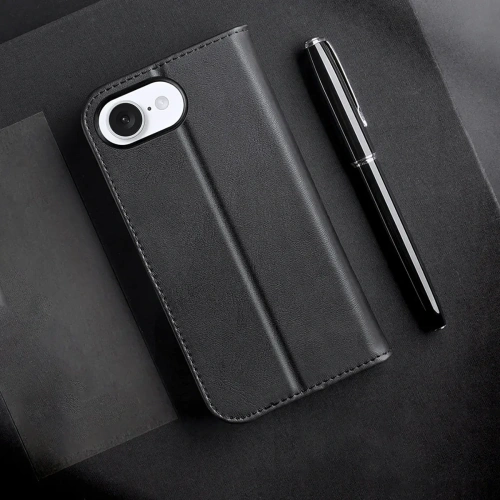 Etui z klapką Dux Ducis Hivo do Apple iPhone 16e czarne