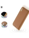 Etui z klapką Dux Ducis Hivo do Apple iPhone 16e brązowe