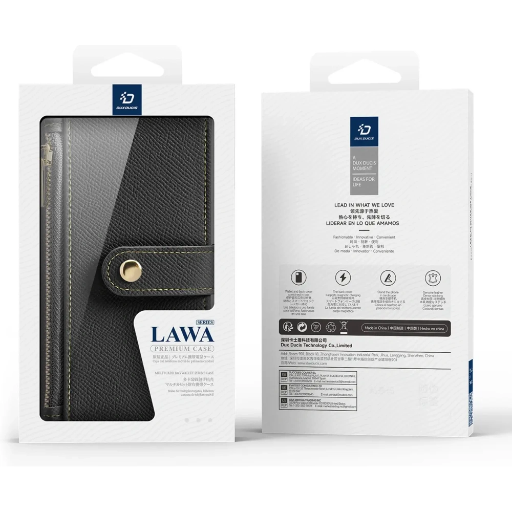 Etui z klapką Dux Ducis Skin Pro do Samsung Galaxy A36 5G / A56 5G czarne