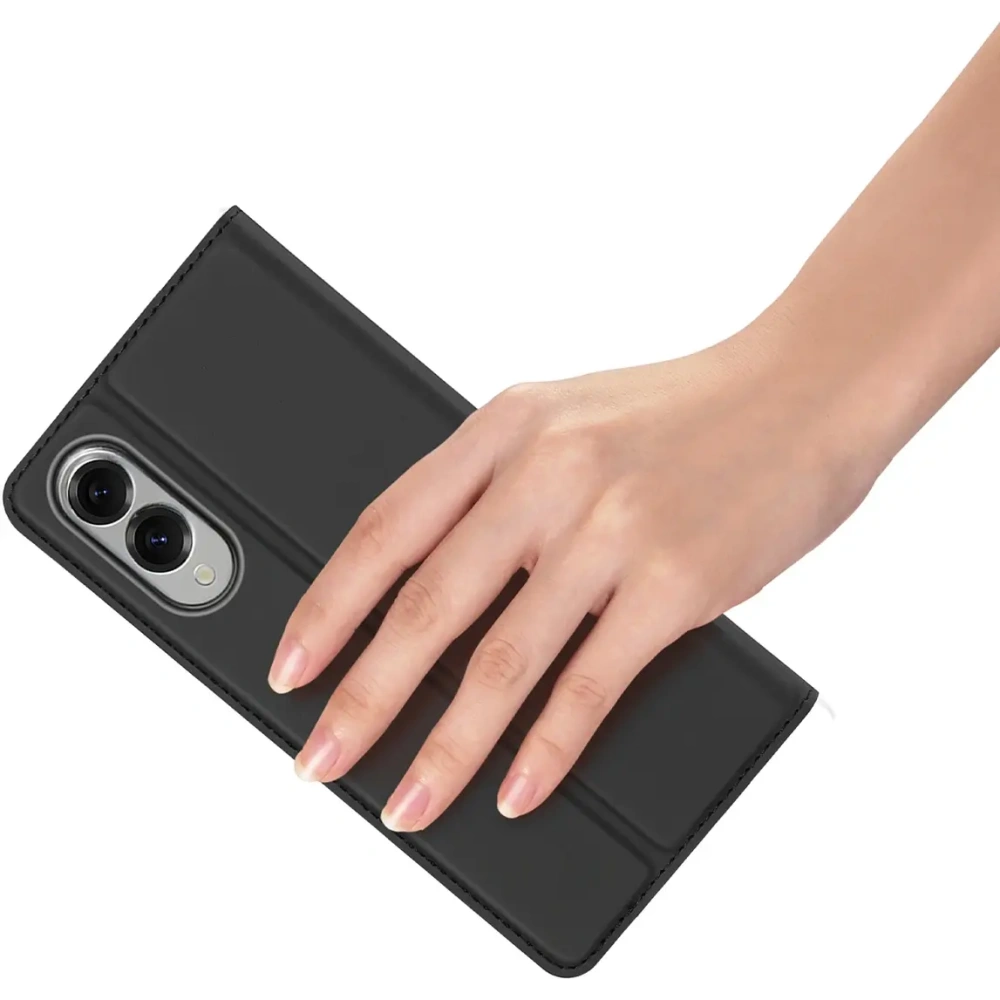 Etui z klapką Dux Ducis Skin Pro do Samsung Galaxy S25 Edge czarne