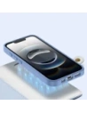 Etui z klapką Dux Ducis Lawa do Apple iPhone 16e z odłączanym portfelem magnetycznym błękitne