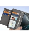 Etui z klapką Dux Ducis Lawa do Apple iPhone 16 Pro z odłączanym portfelem magnetycznym szare