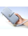Etui z klapką Dux Ducis Lawa do Apple iPhone 16 Pro z odłączanym portfelem magnetycznym błękitne