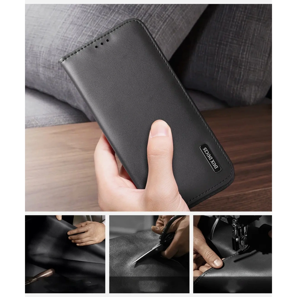 Etui z klapką Dux Ducis Hivo do Samsung Galaxy S25 Edge czarne