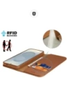 Etui z klapką Dux Ducis Hivo do Samsung Galaxy S25 Edge brązowe