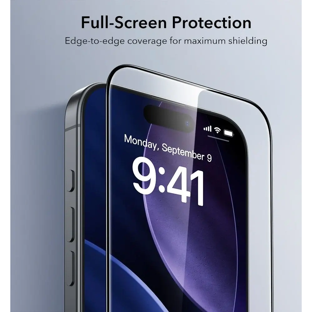 Szkło hartowane ESR Ultrafit Tempered Glass do Apple iPhone 17 Pro Clear [2 PACK]