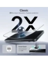 Szkło hartowane ESR Ultrafit Tempered Glass do Apple iPhone 17 Pro Max Clear [2 PACK]