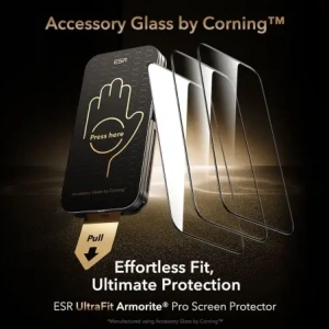 Szkło hartowane ESR Ultrafit Armorite Pro Tempered Glass do Apple iPhone 16 Pro / 17 Clear