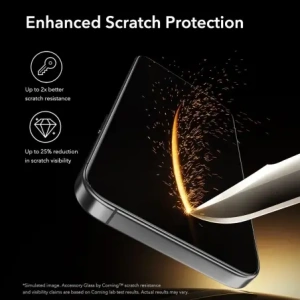 Szkło hartowane ESR Ultrafit Armorite Pro Tempered Glass do Apple iPhone 16 Pro / 17 Clear
