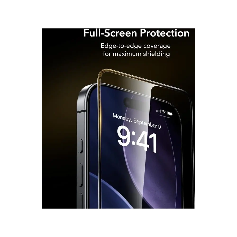 Szkło hartowane ESR Ultrafit Armorite Pro Tempered Glass Accessory Glass by Corning do Apple iPhone 16 Pro / 17 Clear