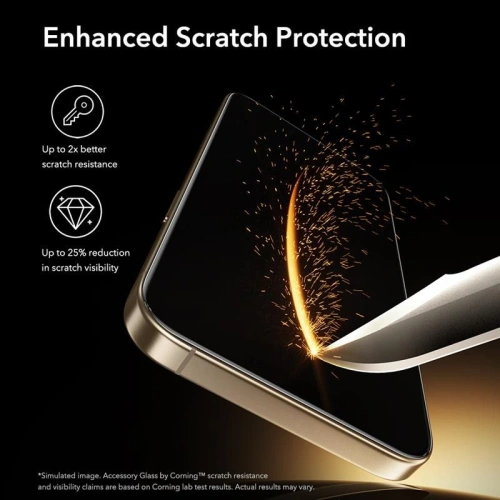 Szkło hartowane ESR Ultrafit Armorite Pro Tempered Glass do Apple iPhone 17 Pro Max Clear
