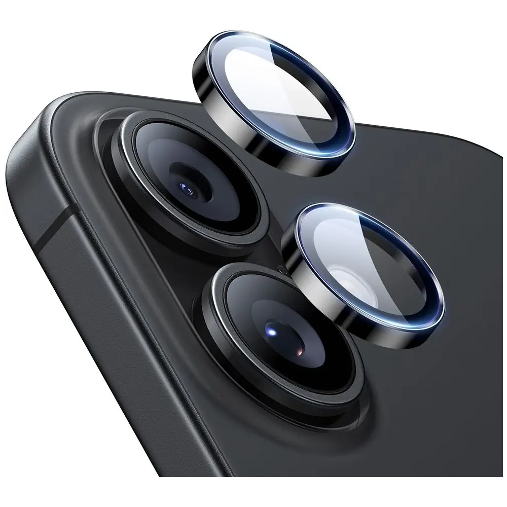 Osłona na aparat ESR Armorite Camera Protector do Apple iPhone 16 / 16 Plus / 17 Black