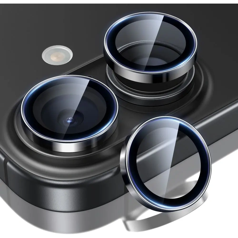 Osłona na aparat ESR Armorite Camera Protector do Apple iPhone 16 / 16 Plus / 17 Black