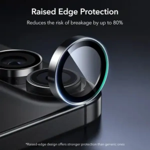 Osłona na aparat ESR Armorite Camera Protector do Apple iPhone 16 / 16 Plus / 17 Black