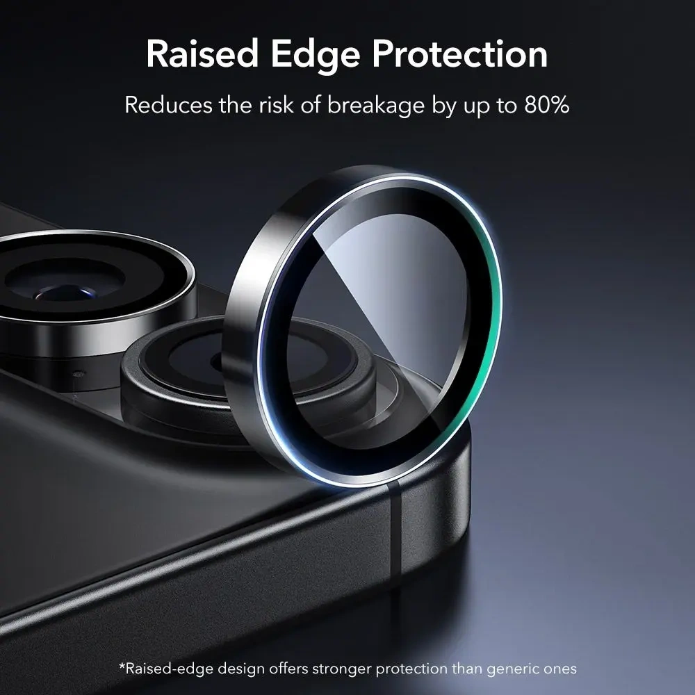 Osłona na aparat ESR Armorite Camera Protector do Apple iPhone 16 / 16 Plus / 17 Black