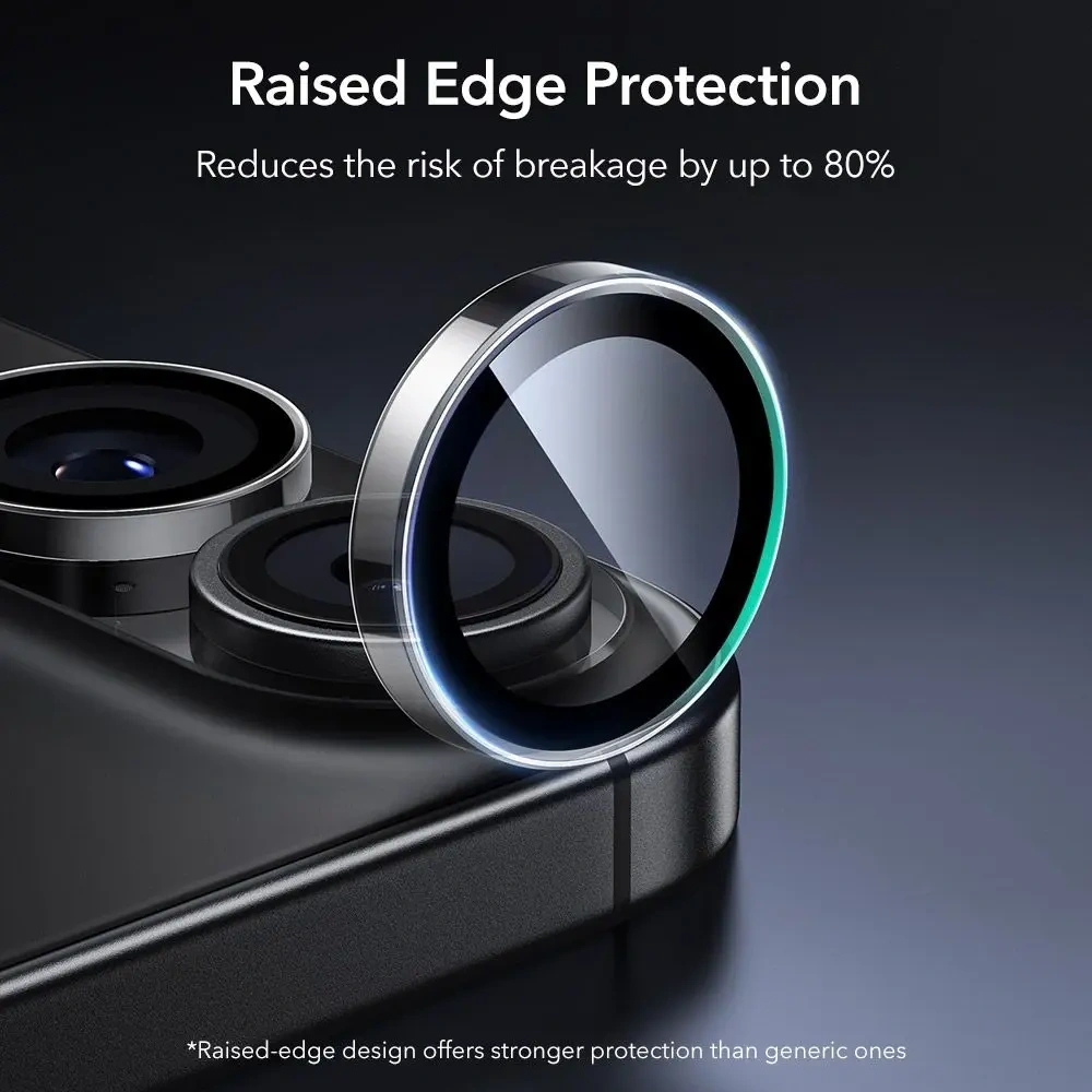 Osłona na aparat ESR Armorite Camera Protector do Apple iPhone 16 / 16 Plus / 17 Clear