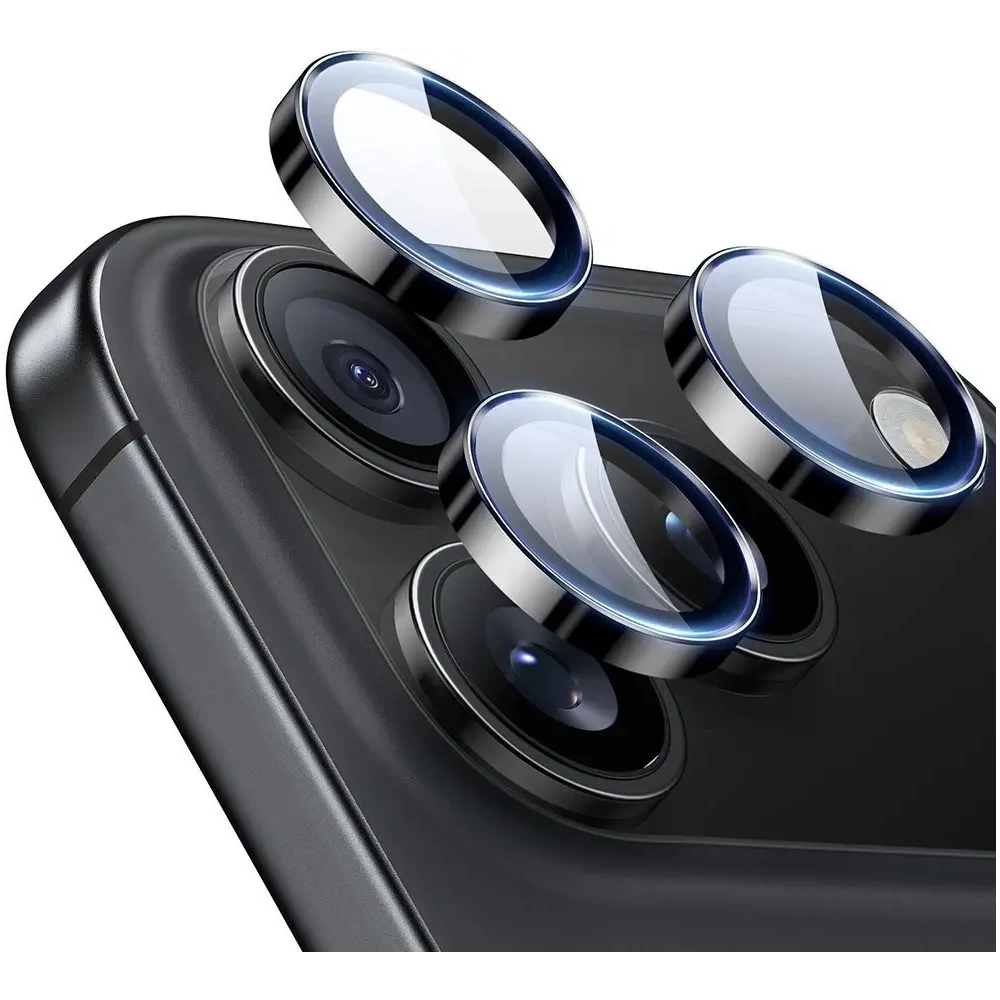 Osłona na aparat ESR Armorite Camera Protector do Apple iPhone 14 Pro / 14 Pro Max / 15 Pro / 15 Pro Max / 16 Pro / 16 Pro Max / 17 Pro / 17 Pro Max Black