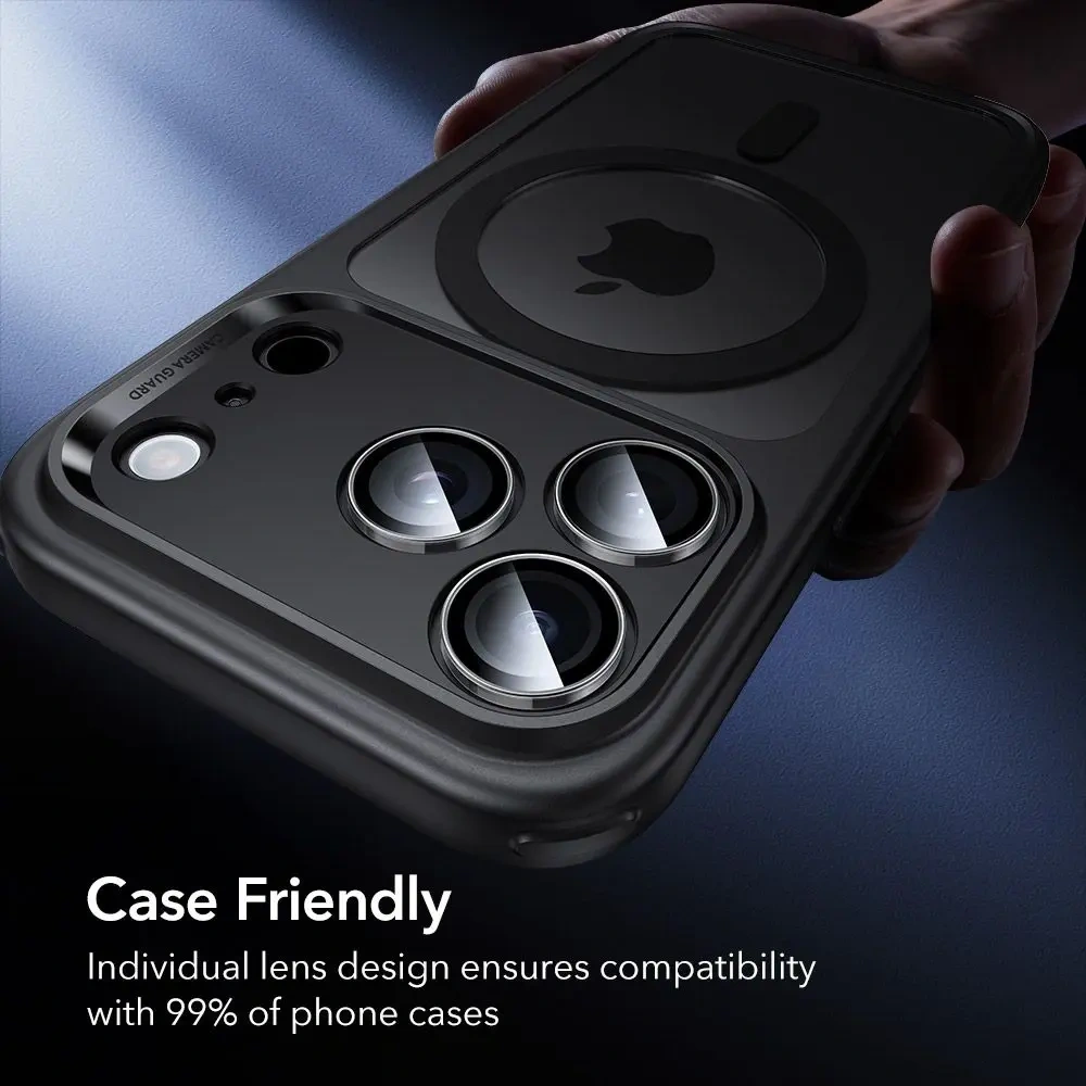 Osłona na aparat ESR Armorite Camera Protector do Apple iPhone 14 Pro / 14 Pro Max / 15 Pro / 15 Pro Max / 16 Pro / 16 Pro Max / 17 Pro / 17 Pro Max Clear