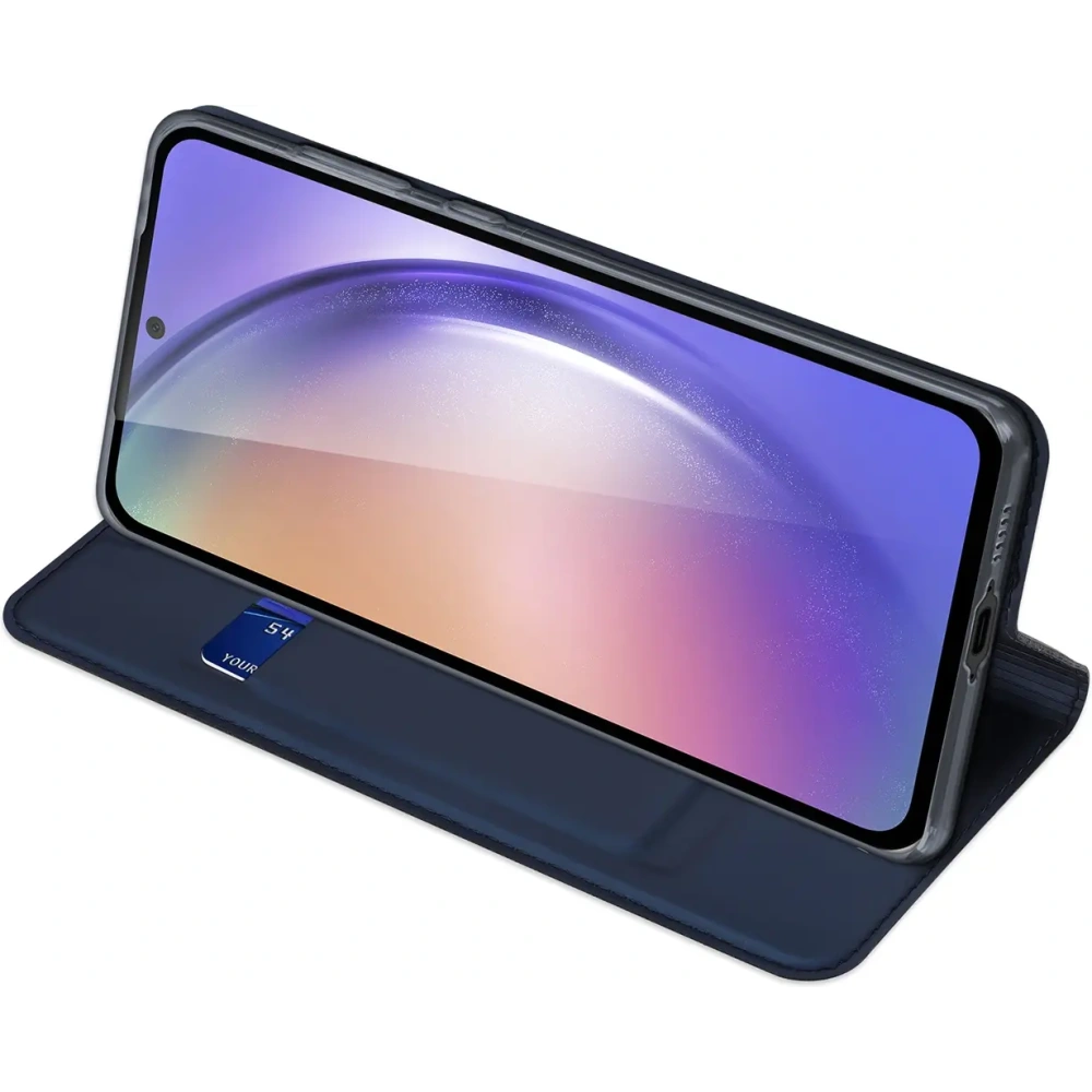 Etui z klapką Dux Ducis Skin Pro do Samsung Galaxy A55 5G niebieskie