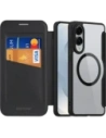 Etui z klapką Dux Ducis Skin X Pro z MagSafe na Samsung Galaxy S25 Edge czarne