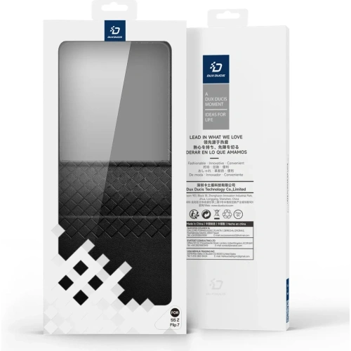Etui Dux Ducis Bril do Samsung Galaxy Z Flip 7 czarne