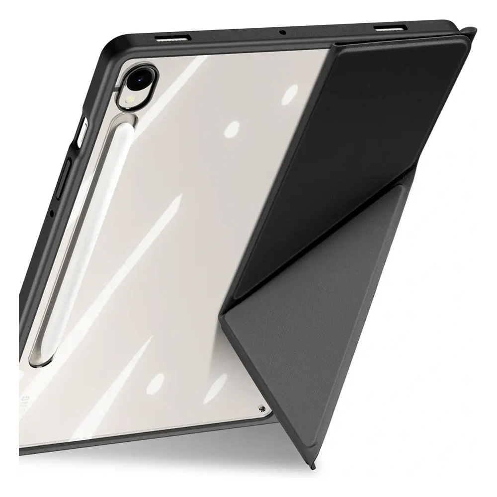 Etui Dux Ducis Magi z uchwytem na rysik do Samsung Galaxy Tab S10 FE / S9 / S9 FE czarne