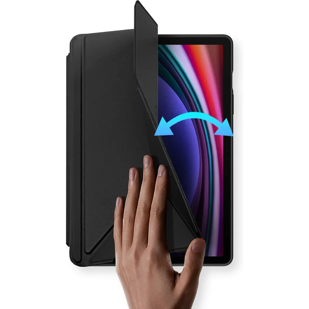 Etui Dux Ducis Magi z uchwytem na rysik do Samsung Galaxy Tab S10 FE / S9 / S9 FE czarne