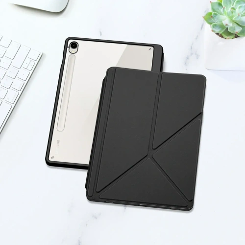 Etui Dux Ducis Magi z uchwytem na rysik do Samsung Galaxy Tab S10 FE / S9 / S9 FE czarne