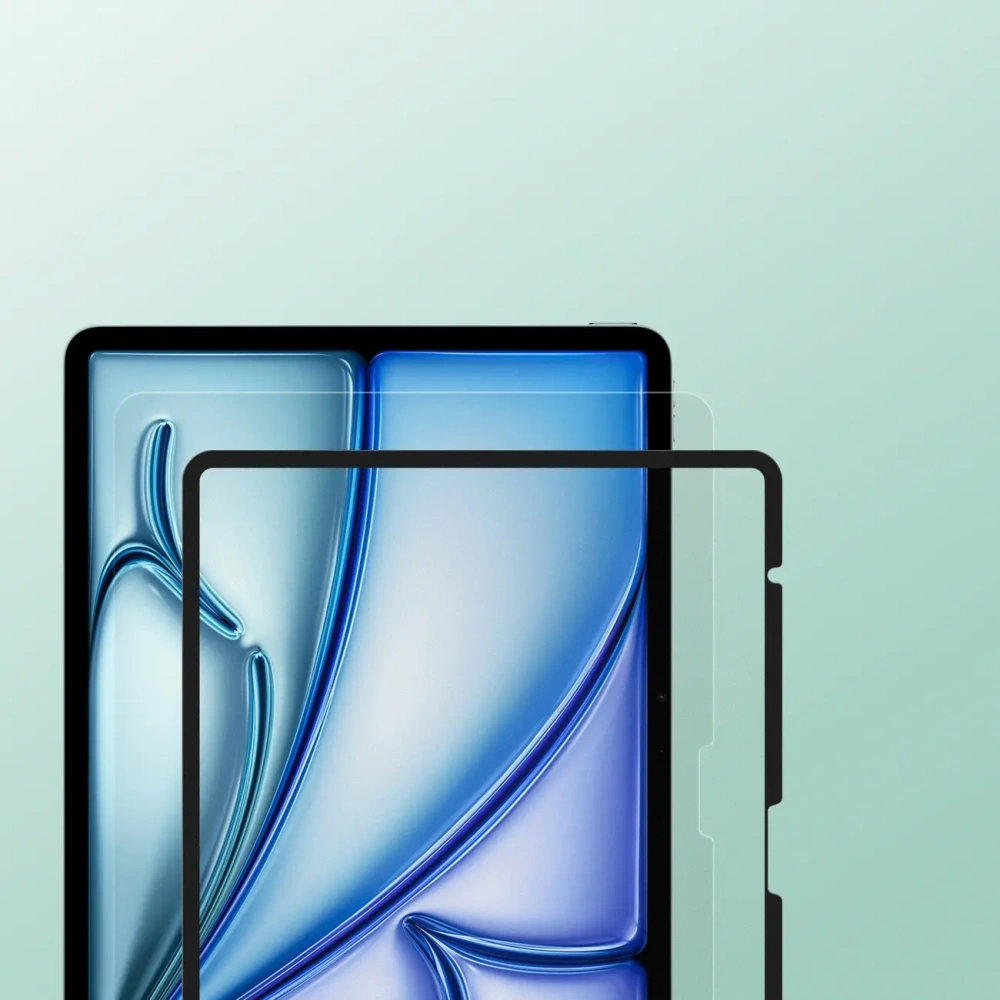 Matowa folia ochronna Dux Ducis Naad Paperlike do Apple iPad Air 13" 2024 / 13" 2025 z czarną ramką