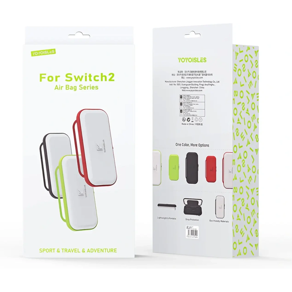 Etui Yoyoisles by Dux Ducis Air Bag do Nintendo Switch 2 czarno-białe