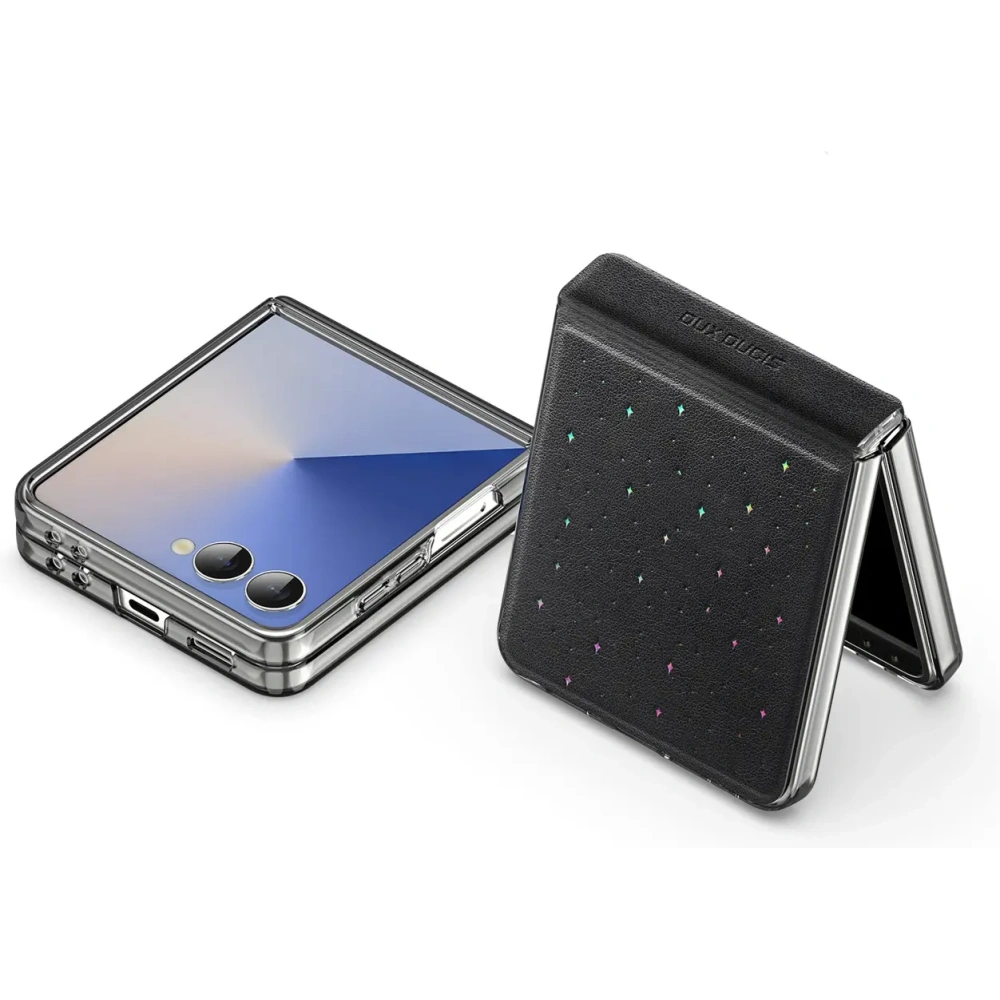 Etui Dux Ducis Stex do Samsung Galaxy Z Flip7 czarne