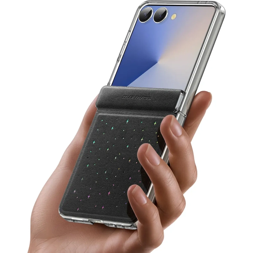 Etui Dux Ducis Stex do Samsung Galaxy Z Flip7 czarne