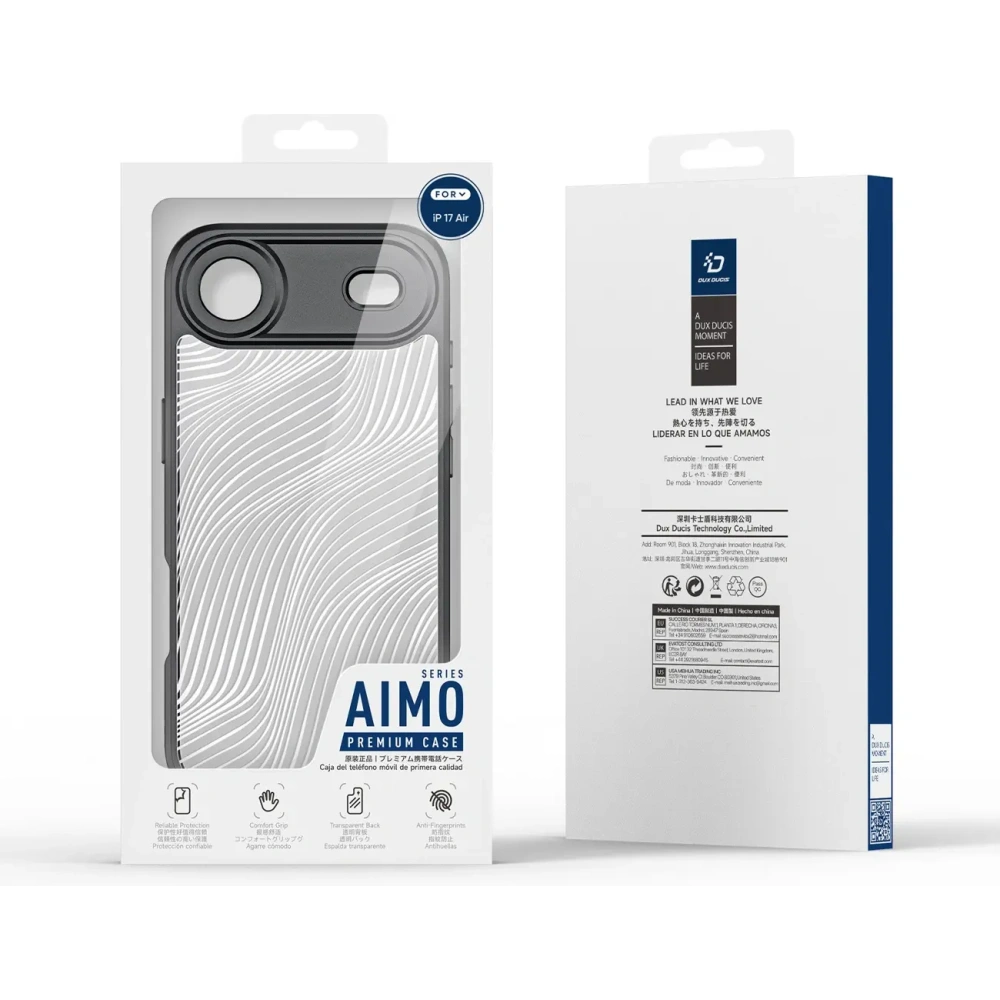 Etui Dux Ducis Aimo do Apple iPhone Air czarne