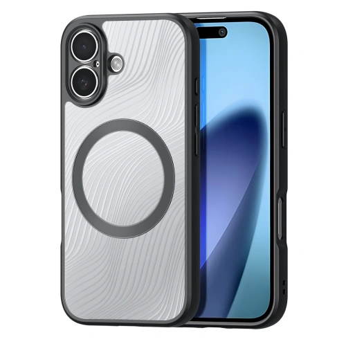 Etui Dux Ducis Aimo Mag z pierścieniem magnetycznym do Apple iPhone 17 czarne