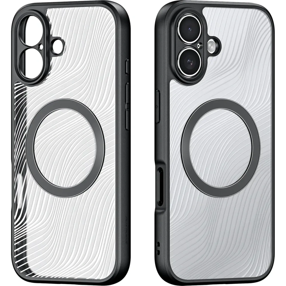 Etui Dux Ducis Aimo Mag z pierścieniem magnetycznym do Apple iPhone 17 czarne