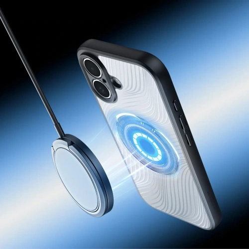 Etui Dux Ducis Aimo Mag z pierścieniem magnetycznym do Apple iPhone 17 czarne
