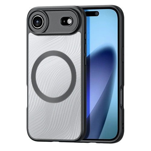 Etui Dux Ducis Aimo Mag z pierścieniem magnetycznym do Apple iPhone 17 Air czarne