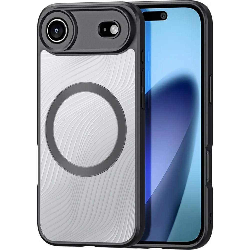 Etui Dux Ducis Aimo Mag z pierścieniem magnetycznym do Apple iPhone Air czarne