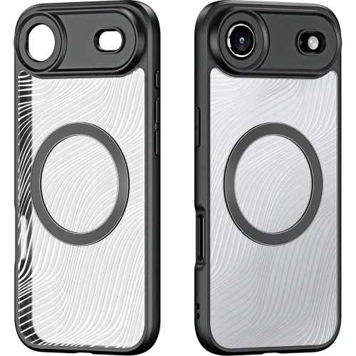 Etui Dux Ducis Aimo Mag z pierścieniem magnetycznym do Apple iPhone 17 Air czarne