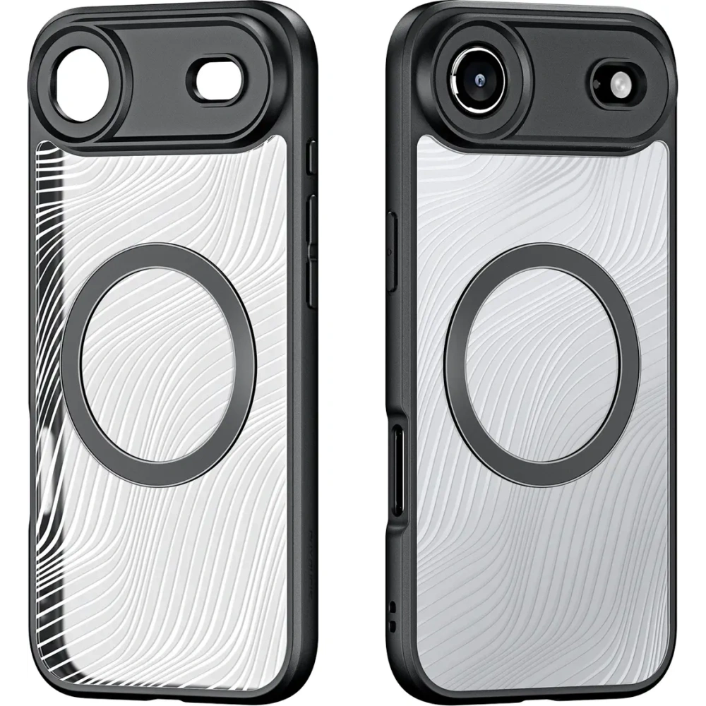 Etui Dux Ducis Aimo Mag z pierścieniem magnetycznym do Apple iPhone Air czarne