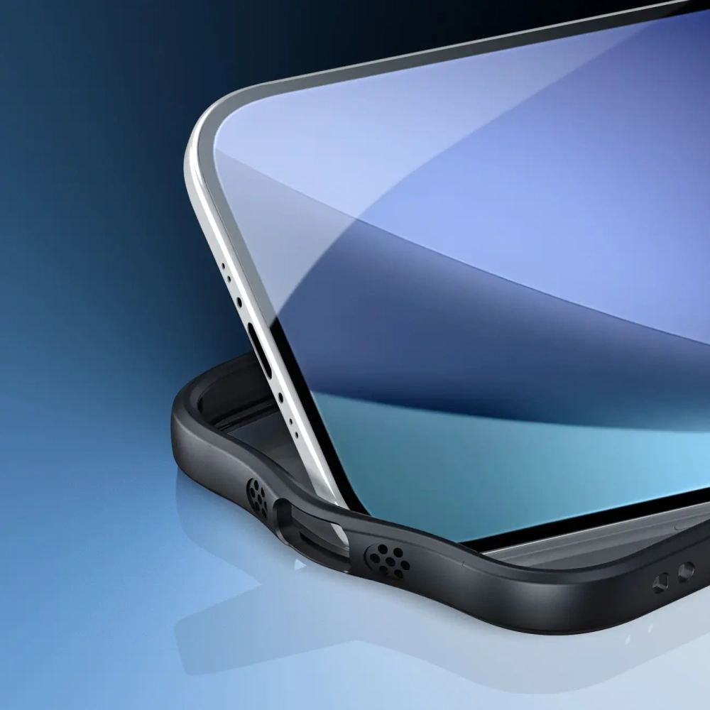 Etui Dux Ducis Aimo Mag z pierścieniem magnetycznym do Apple iPhone Air czarne