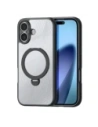 Etui Dux Ducis Aimo Mag z pierścieniem magnetycznym i podstawką do Apple iPhone 17 czarne