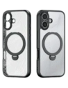 Etui Dux Ducis Aimo Mag z pierścieniem magnetycznym i podstawką do Apple iPhone 17 czarne