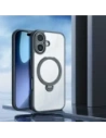 Etui Dux Ducis Aimo Mag z pierścieniem magnetycznym i podstawką do Apple iPhone 17 czarne