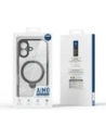 Etui Dux Ducis Aimo Mag z pierścieniem magnetycznym i podstawką do Apple iPhone 17 czarne
