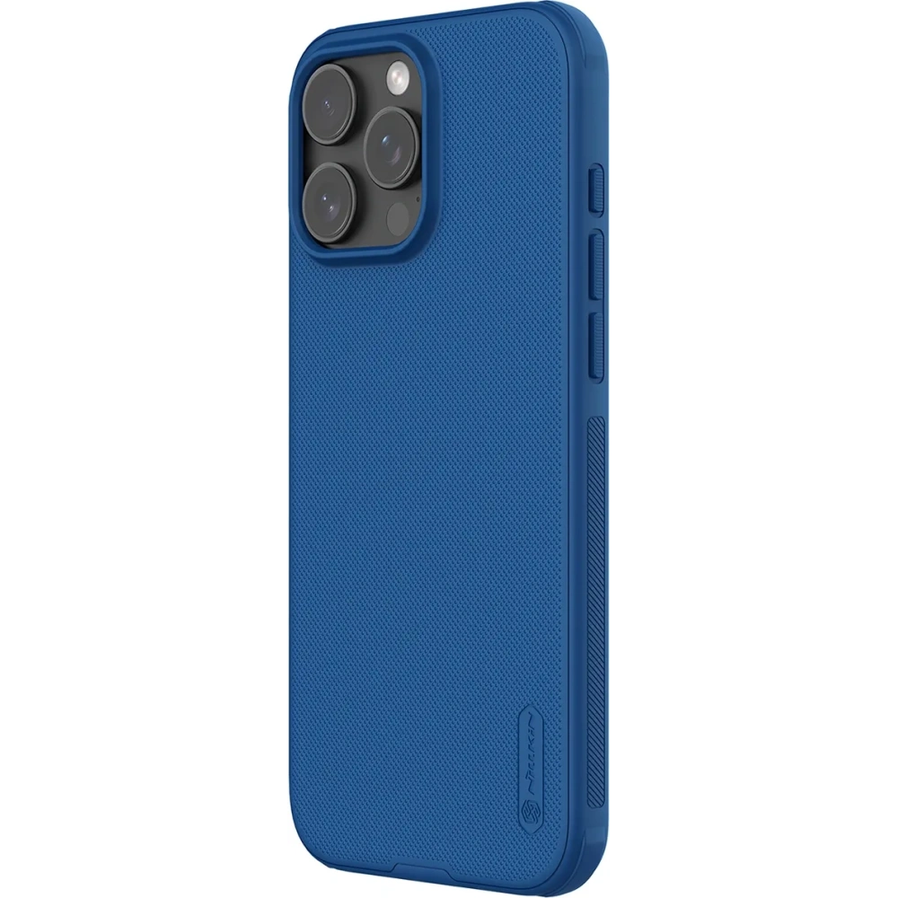 Etui Nillkin Super Frosted Shield Pro Magnetic Case do Apple iPhone 16 Pro niebieskie