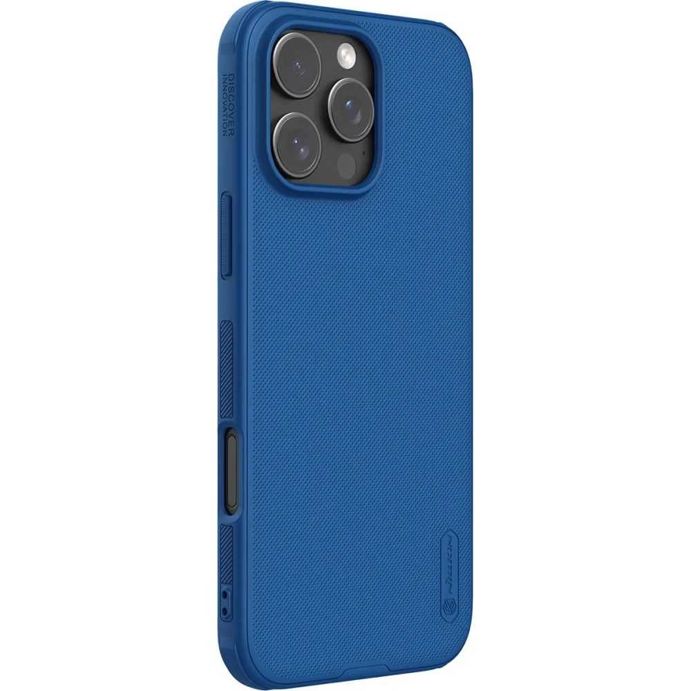 Etui Nillkin Super Frosted Shield Pro Magnetic Case do Apple iPhone 16 Pro niebieskie