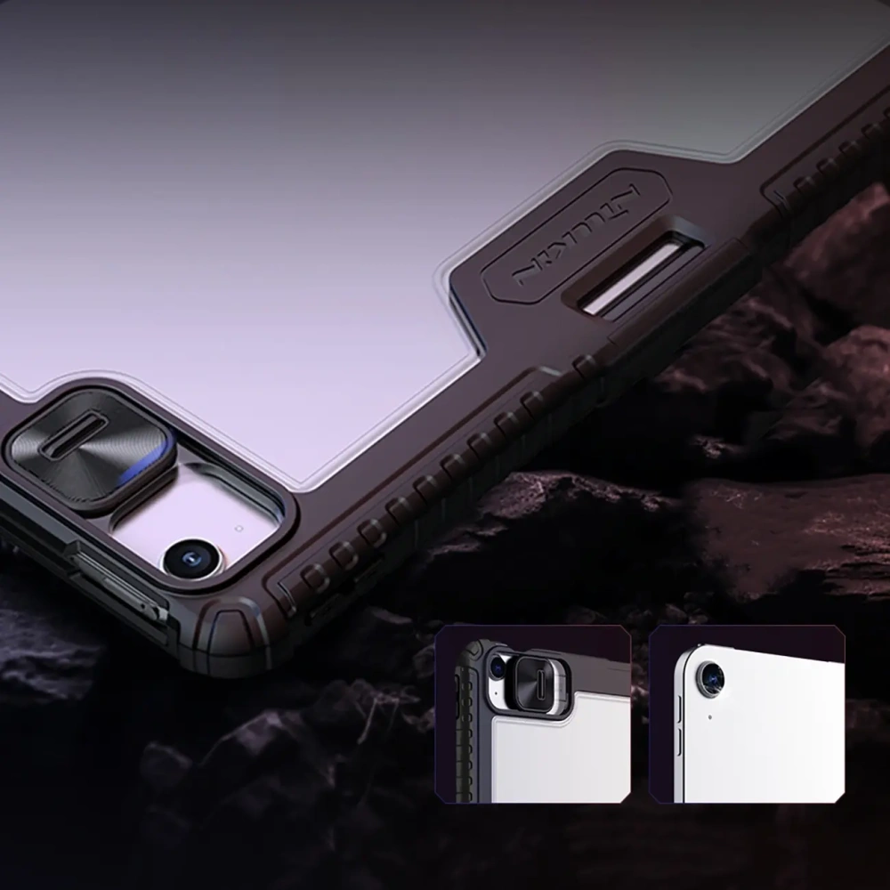 Etui Nillkin Bumper Leather Case Pro do Apple iPad Air 13" 2024 / 13" 2025 czarne