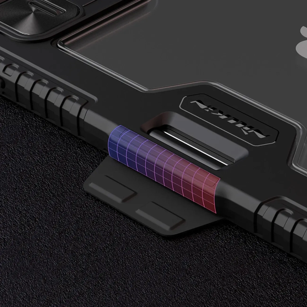 Etui Nillkin Bumper Leather Case Pro do Apple iPad Air 13" 2024 / 13" 2025 czarne