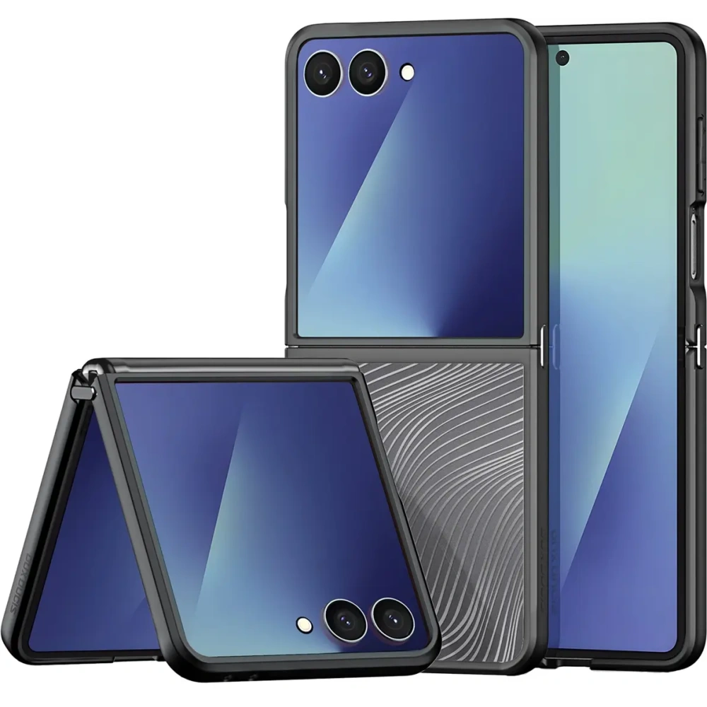 Etui Dux Ducis Aimo do Samsung Galaxy Z Flip7 czarne